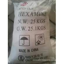 Crystalline and Powder Hexamine 99%Min (methenamine /urotropine)